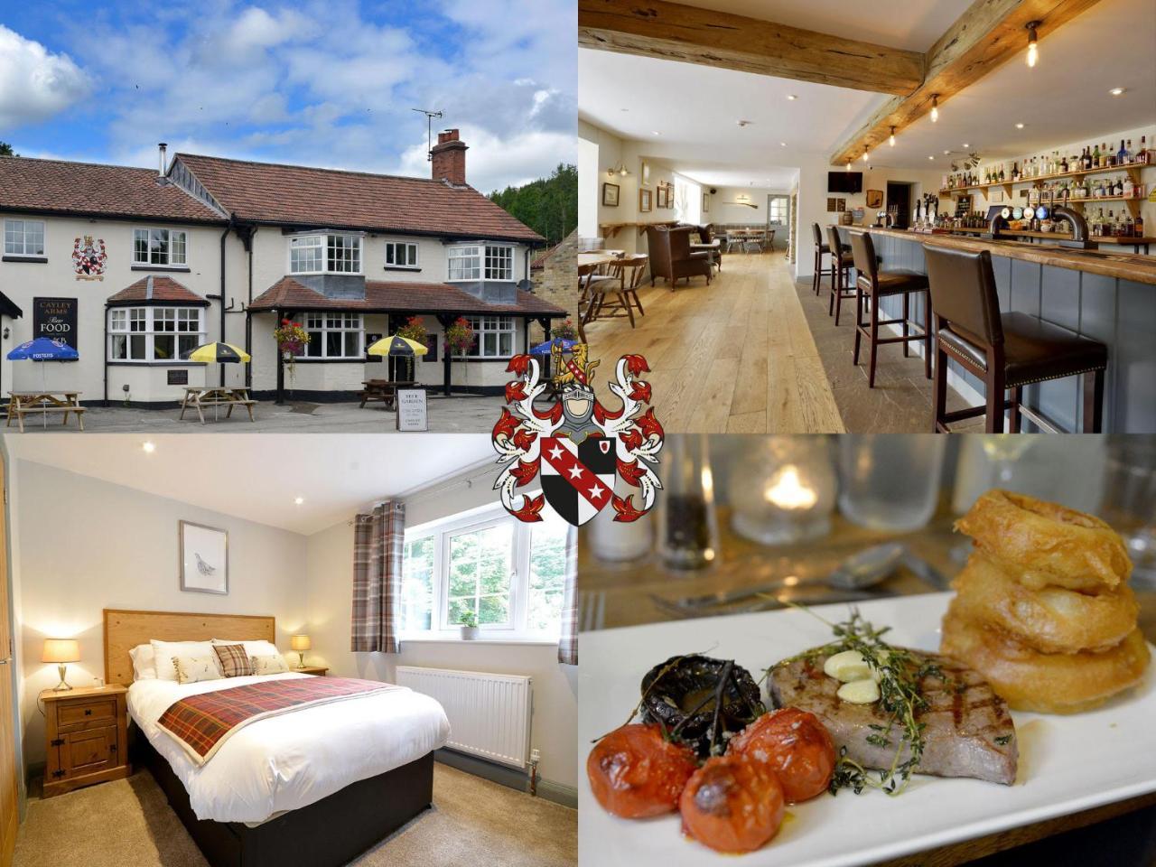 The Cayley Arms Inn 皮克林 外观 照片